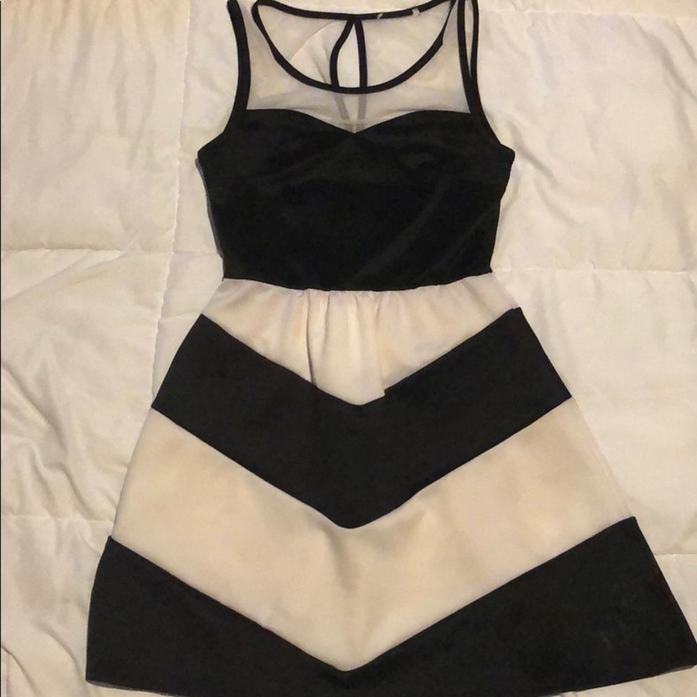 black and white sweetheart